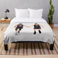 Stephen Curry Inspired Plush Blanket for Basketball Fans