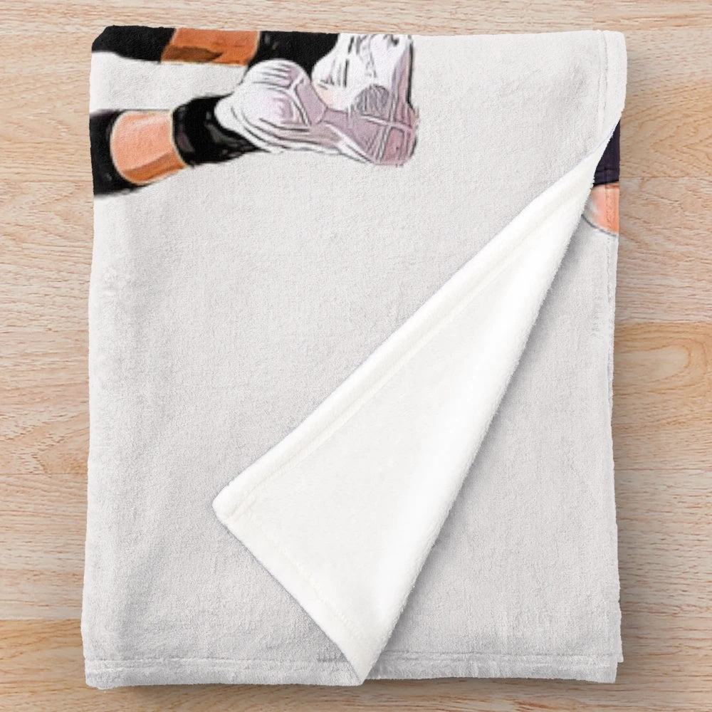 Stephen Curry Inspired Plush Blanket for Basketball Fans