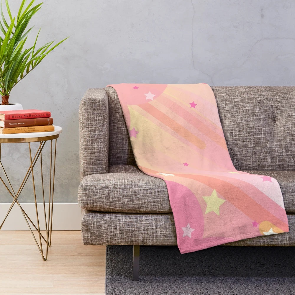 Steven Universe Clouds Plush Blanket featuring characters from the popular animated series
