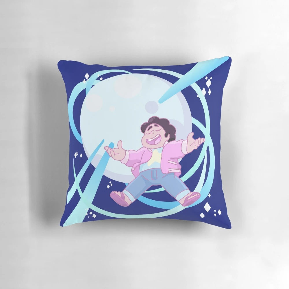 Soft and plush Steven Universe movie-themed pillow featuring stars and the moon