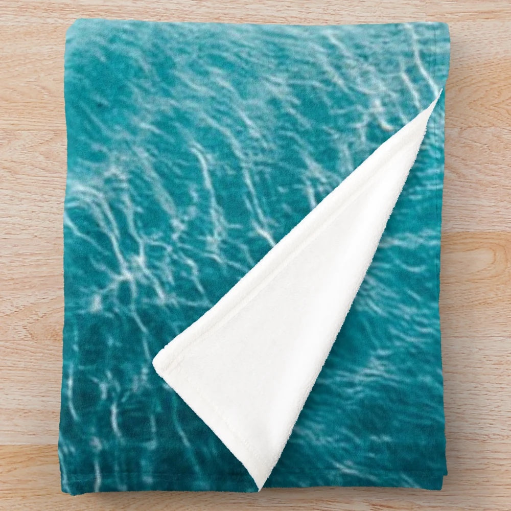 Soft and plush stingray swimming in a serene ocean scene