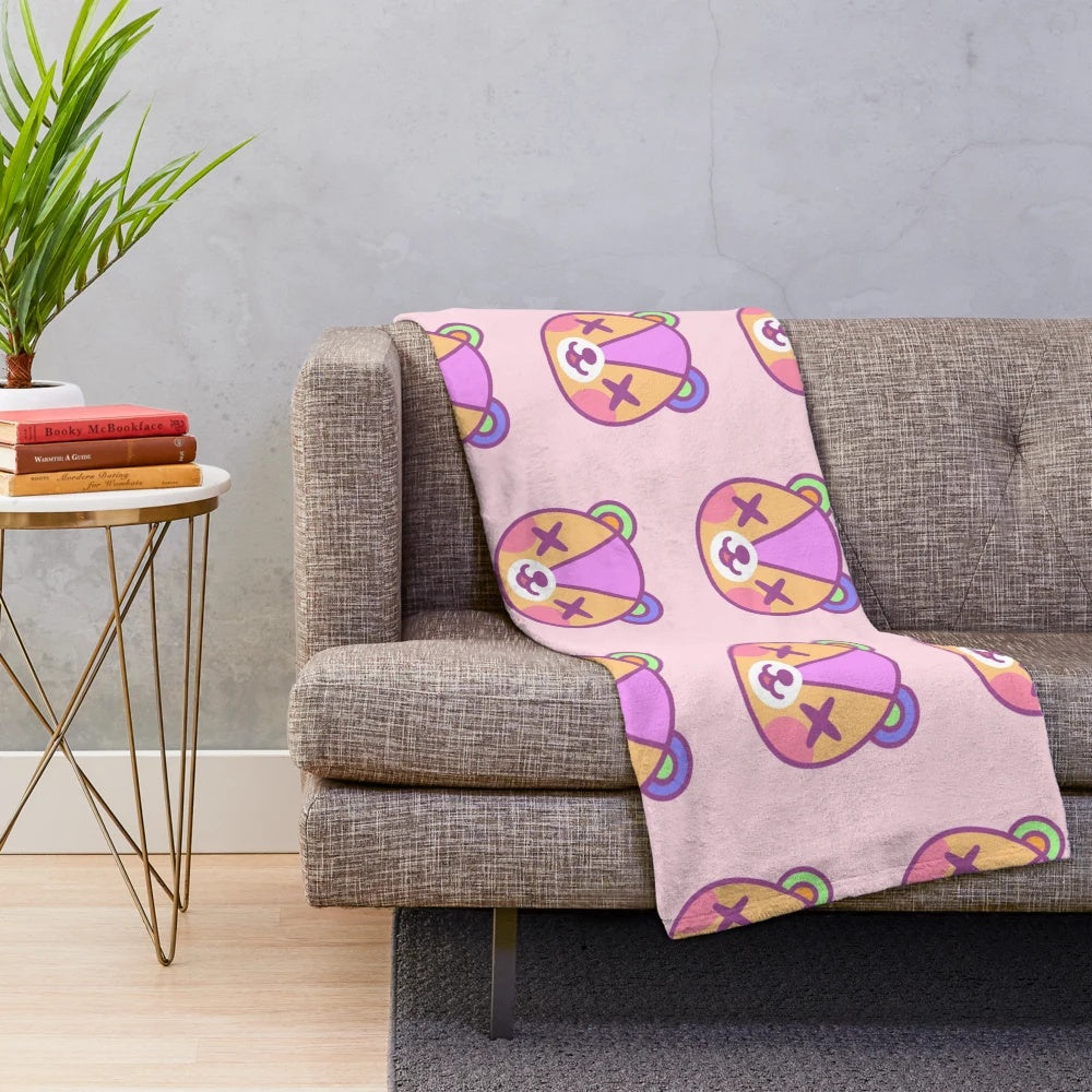 Stitches Plush Blanket - Soft and Cuddly Kawaii Bear Blanket
