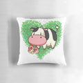 A soft, plush pillow featuring characters and imagery from the beloved "Story of Seasons" (Harvest Moon) video game franchise.
