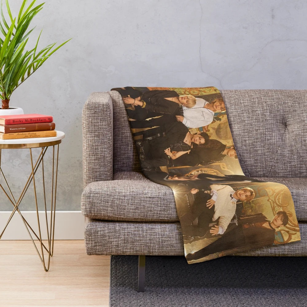 Stray Kids Inspired Plush Blanket
