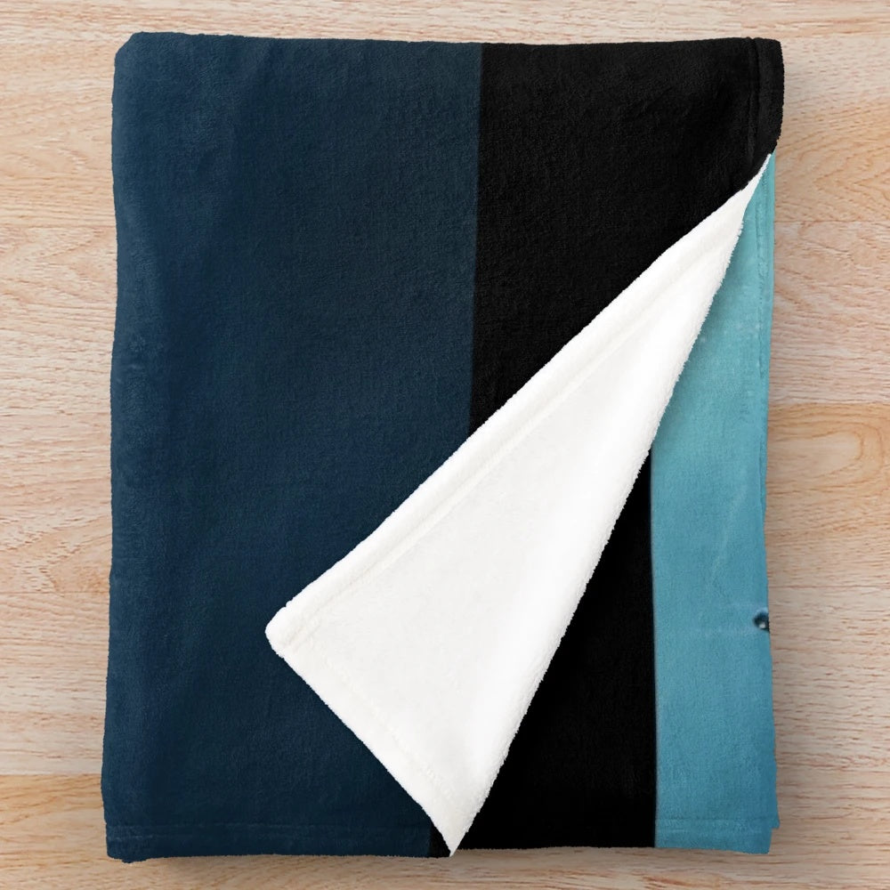 Soft and cuddly plush blanket inspired by the underwater world of Subnautica