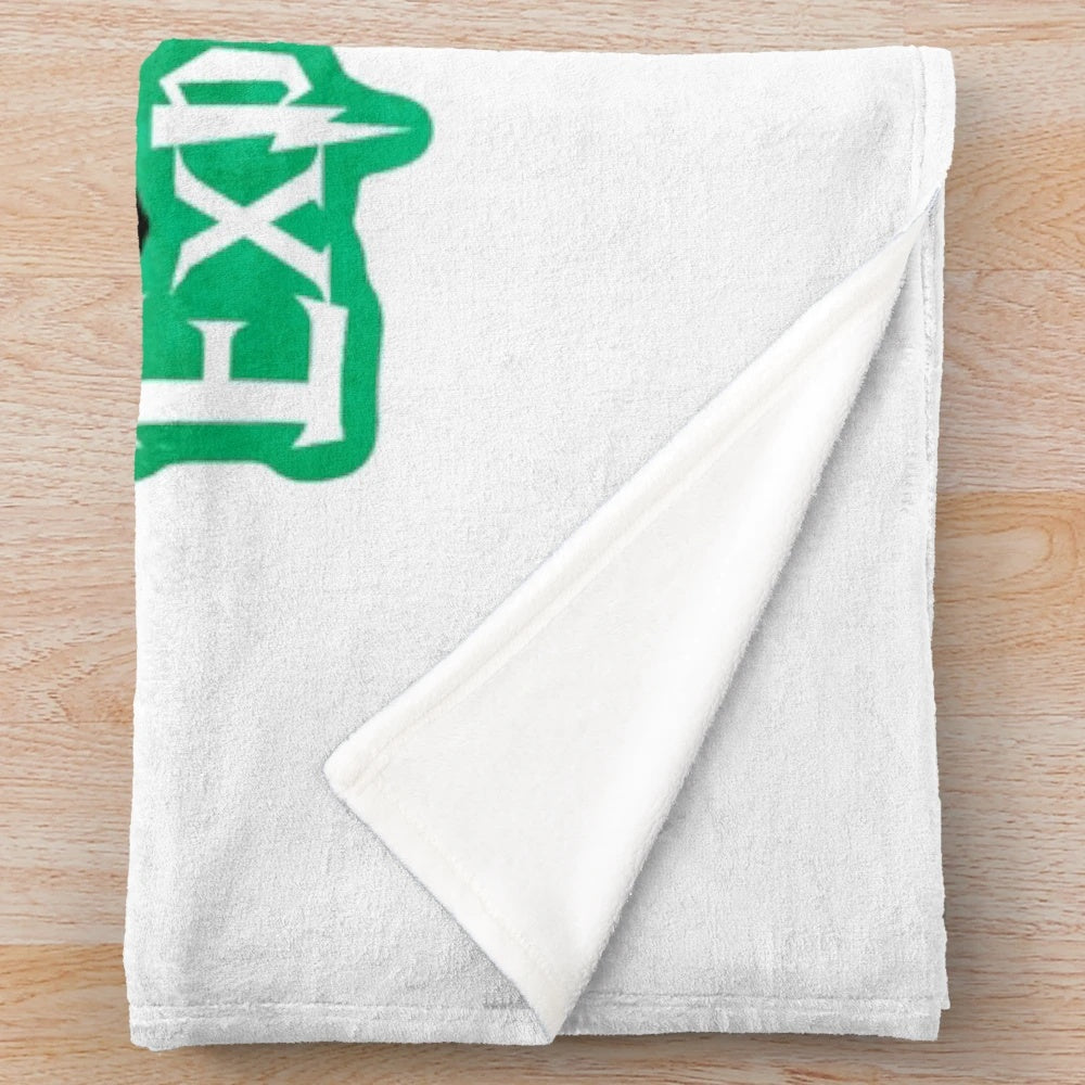 Cozy summer blockbuster inspired plush blanket