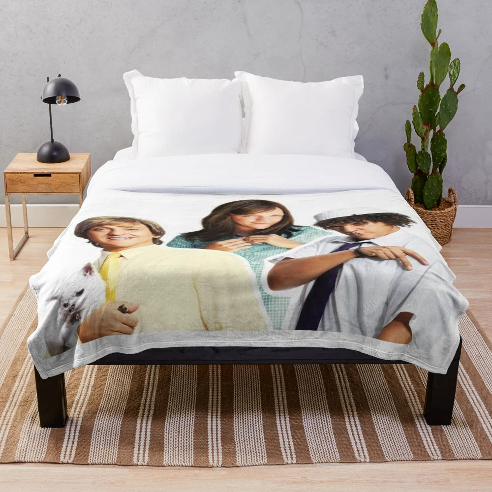 Soft and plush blanket featuring characters and scenes from the Australian comedy series Summer Heights High