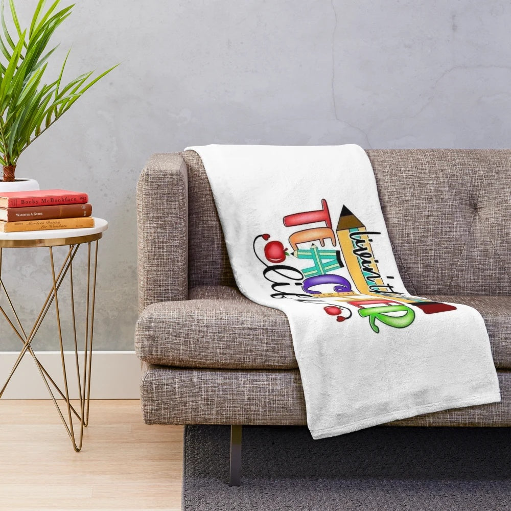 Super teacher plush blanket for classroom