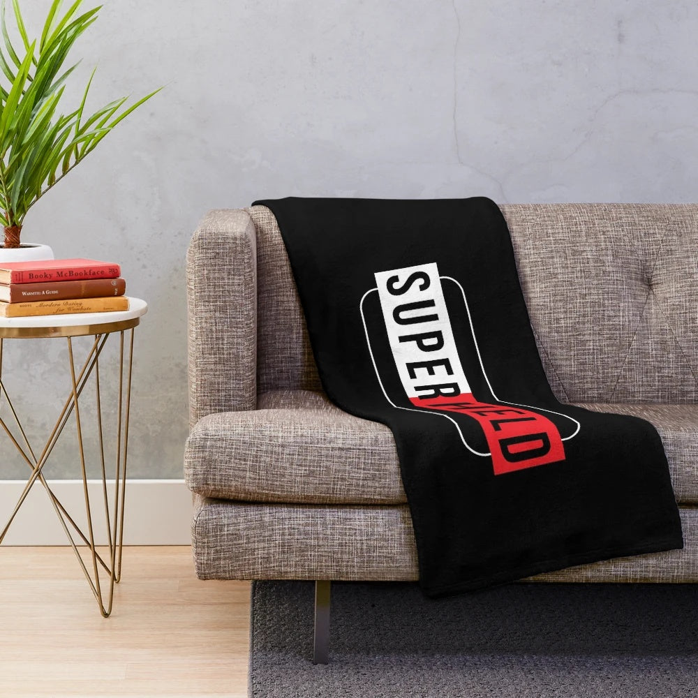 Superhero plush blanket