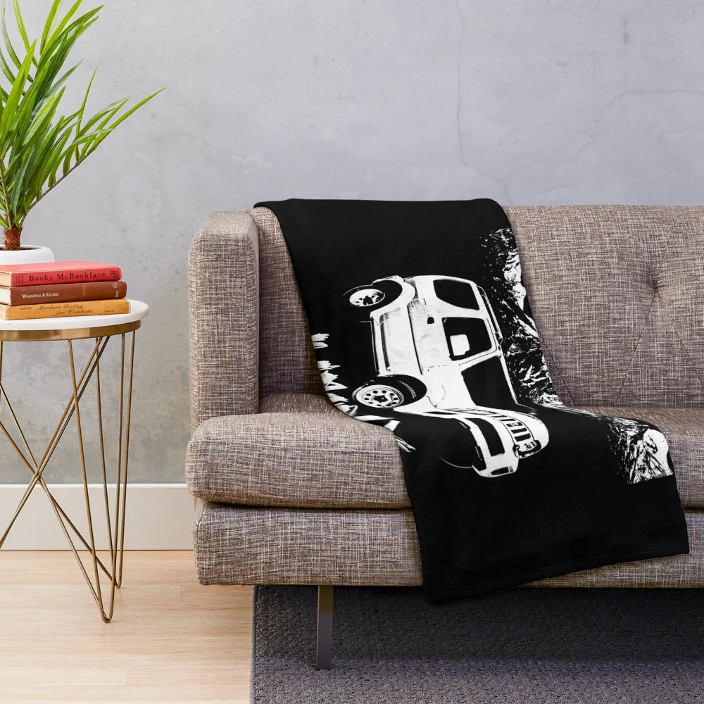 Suzuki Jimny 4WD plush blanket for cozy adventures