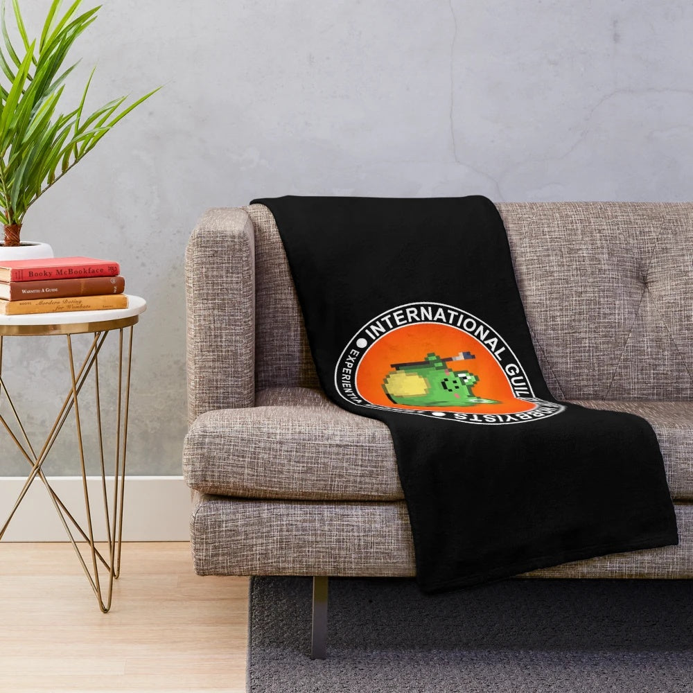Swampy inspired plush blanket for wargaming enthusiasts