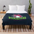 Sweet Briar College plush fleece blanket