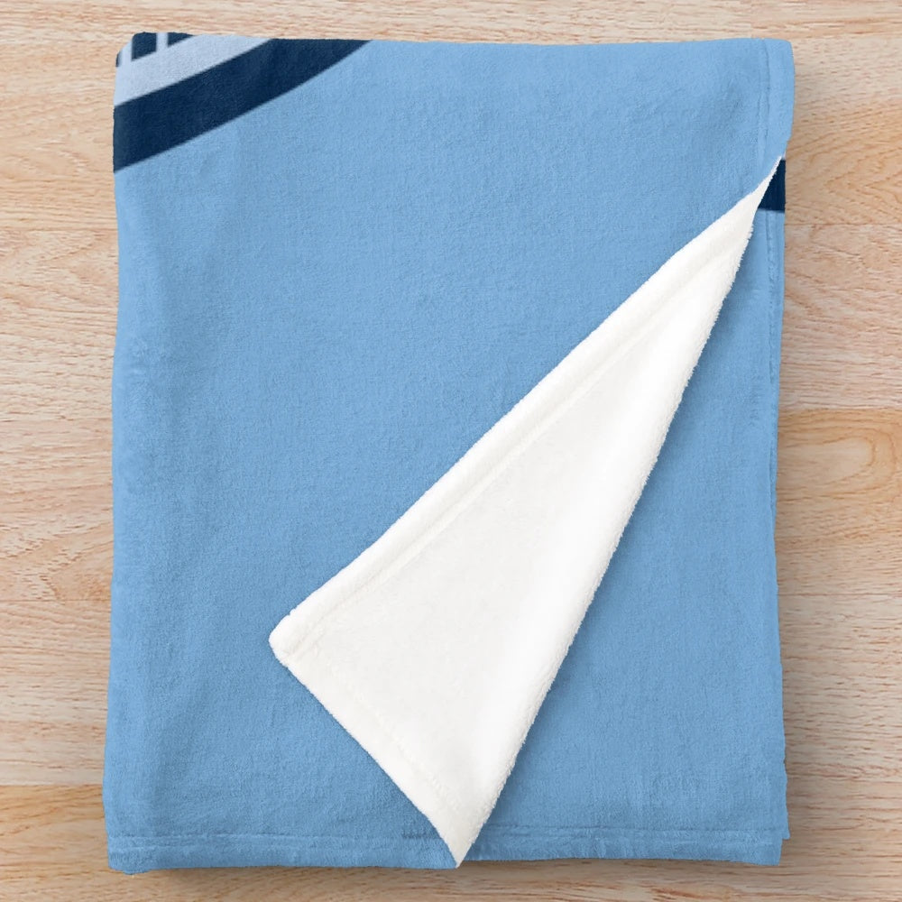 Sydney FC inspired plush blanket for sports fans