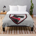 Carnegie Mellon Tartan Plush Blanket