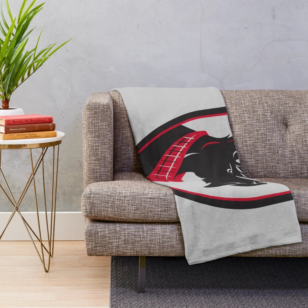 Carnegie Mellon Tartan Plush Blanket