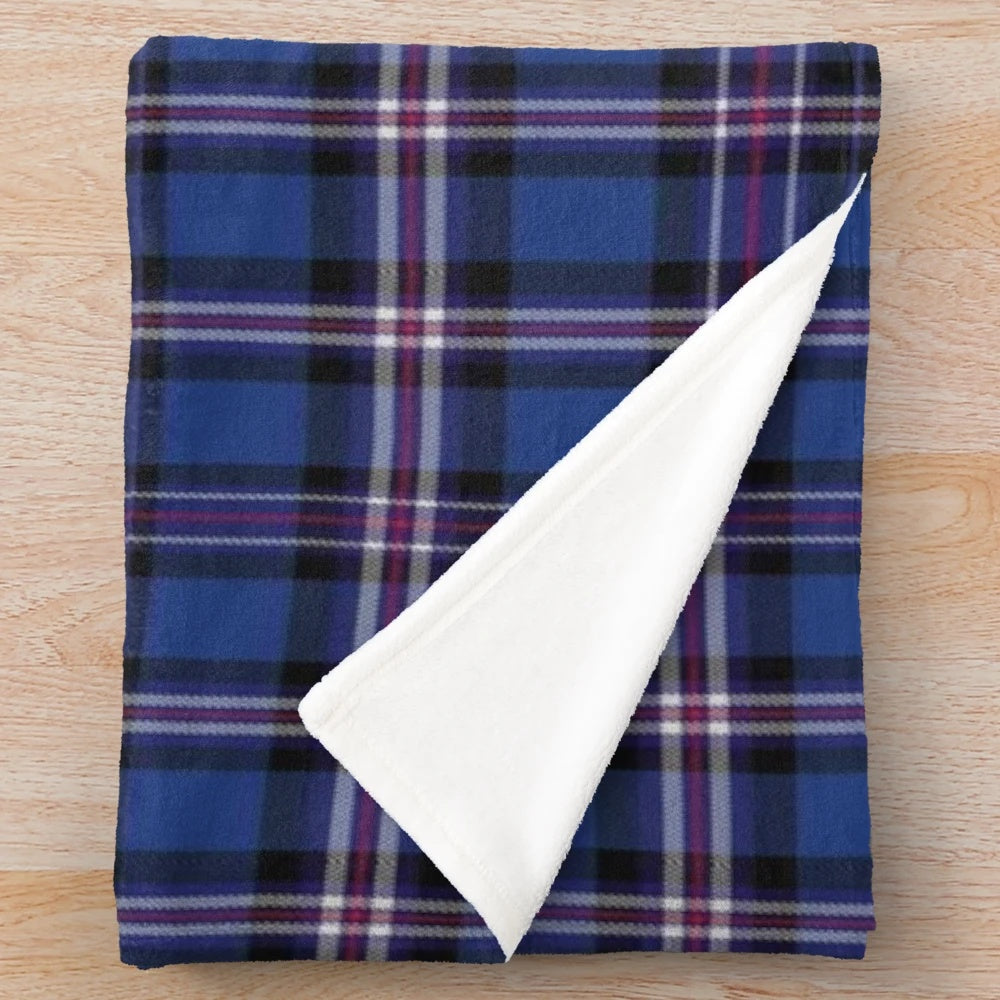 Gers Tartan Plush Blanket