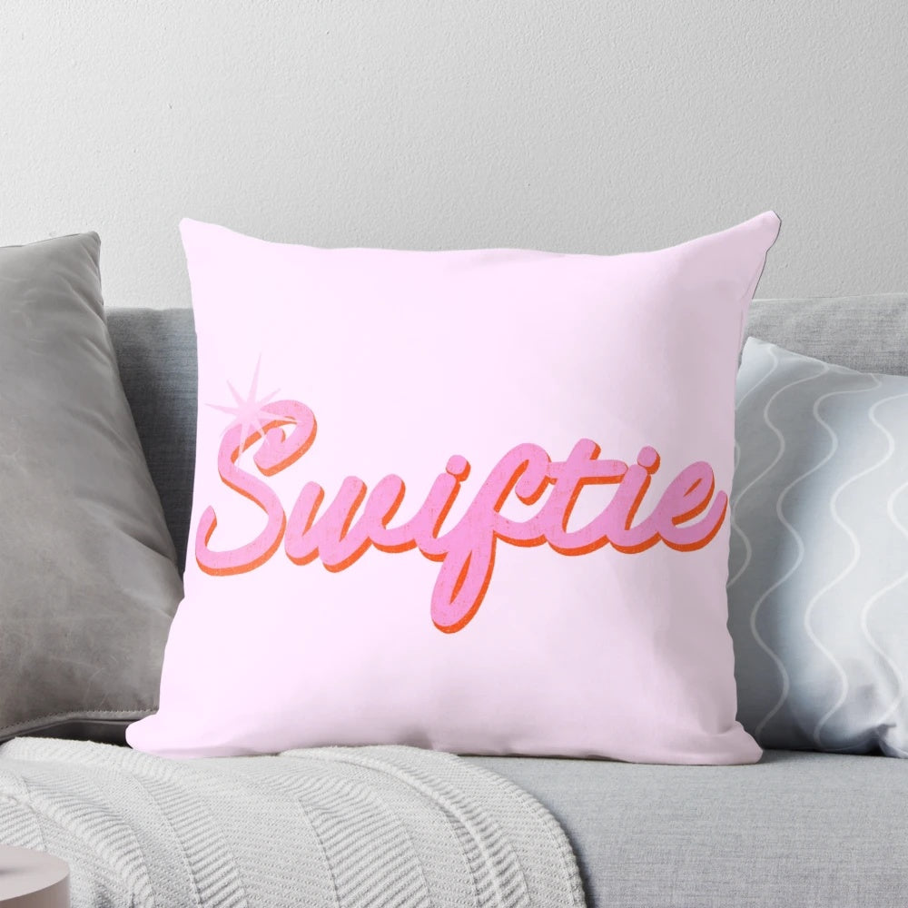 Soft and stylish taylor swift folklore-themed pillow