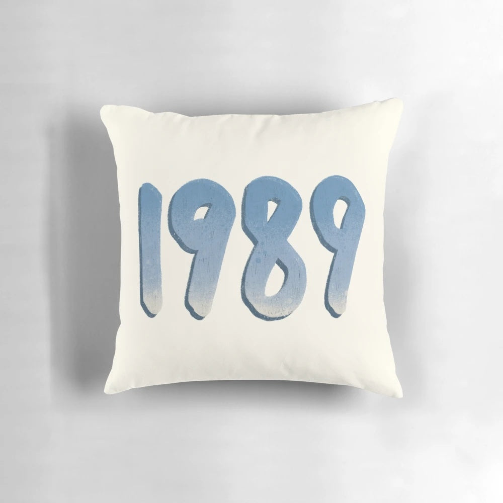 Soft, high-quality pillow featuring Taylor Swift album artwork and lyrics