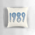 Soft, high-quality pillow featuring Taylor Swift album artwork and lyrics