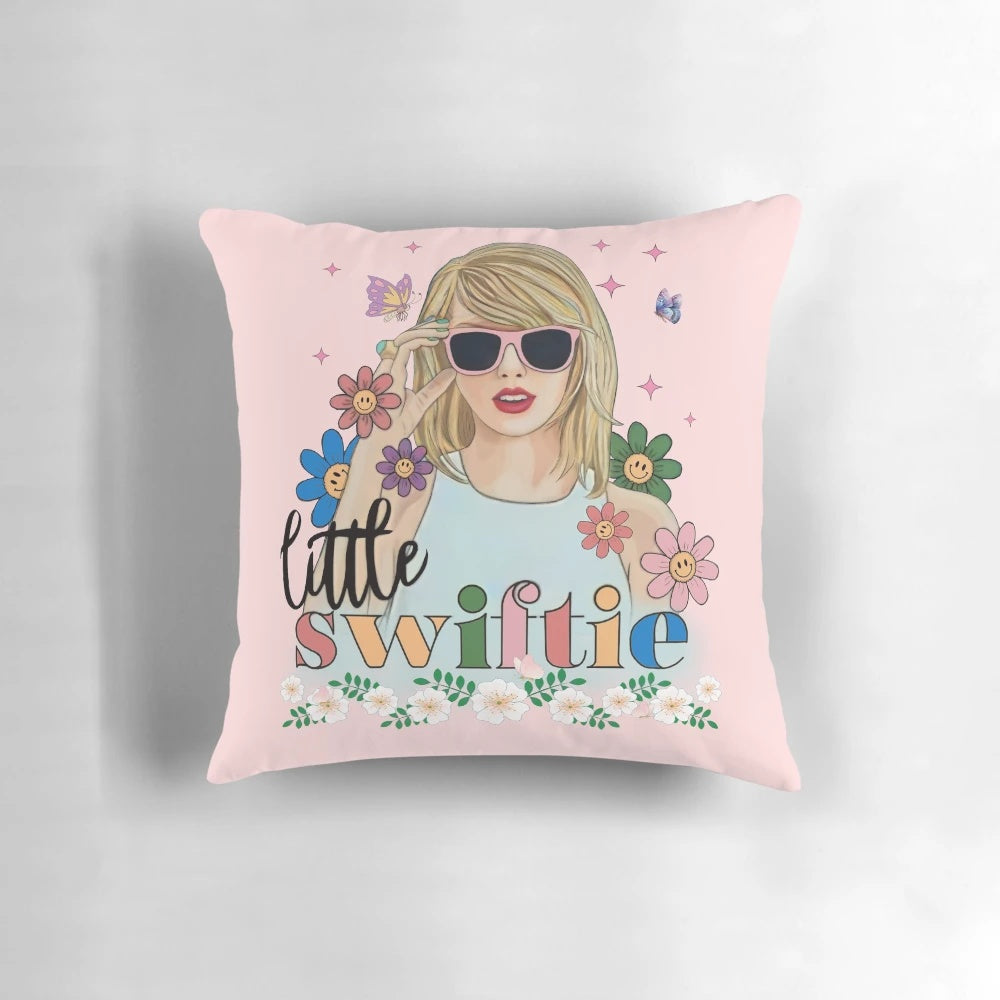 Soft and cuddly Taylor Swift-themed pillow for kids