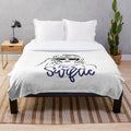 Taylor Swift-inspired plush blanket with cozy design