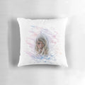 Taylor Swift Lover Pillow with Stylized Floral Artwork