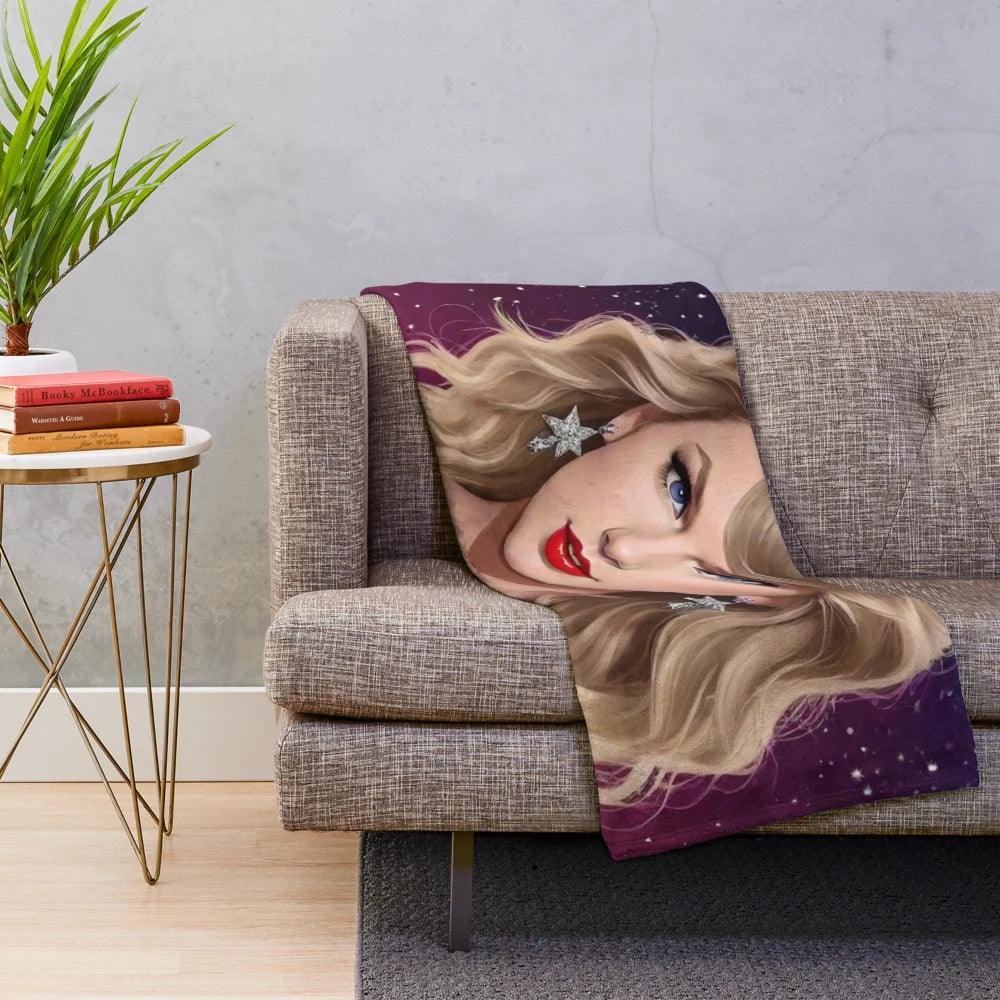 Taylor Swift The Eras Tour Inspired Plush Blanket