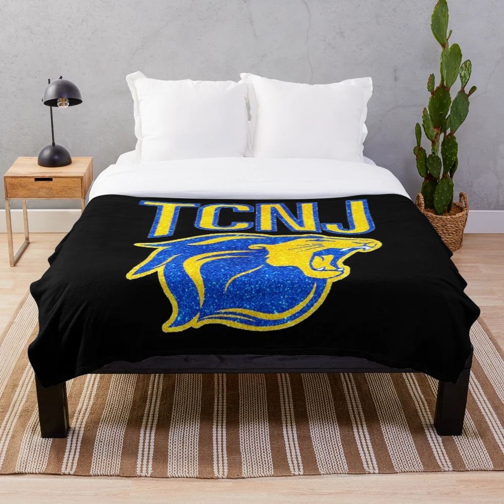 TCNJ Logo Plush Blanket