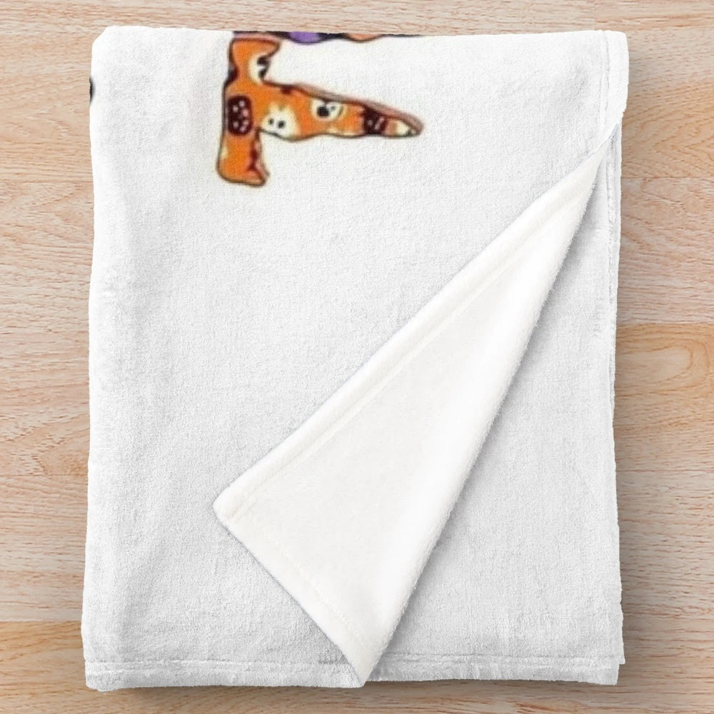 Cozy teacher plush blanket with inspirational design
