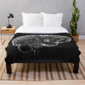 Technological Mind Plush Blanket for Cozy Home Decor