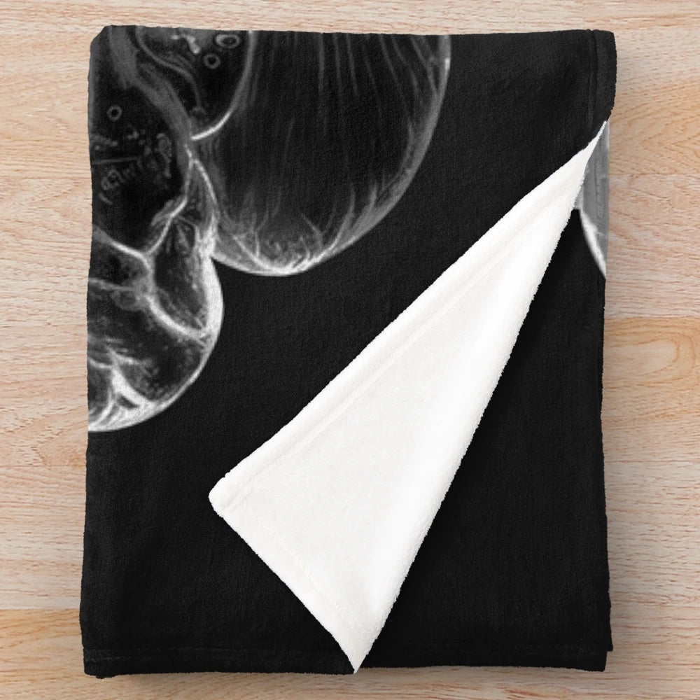 Technological Mind Plush Blanket for Cozy Home Decor