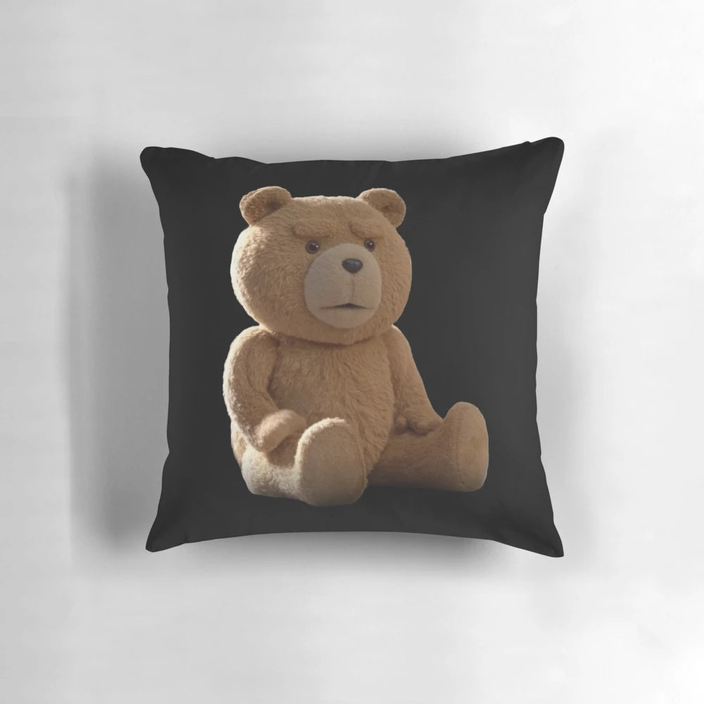 Soft, plush Ted pillow inspired by the beloved TV series