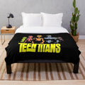 Soft and Warm Teen Titans Inspired Plush Blanket