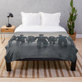 Plush blanket featuring the cast of the popular TV series Teen Wolf
