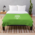 Tennis Plush Blanket with Soft and Comfortable Material
