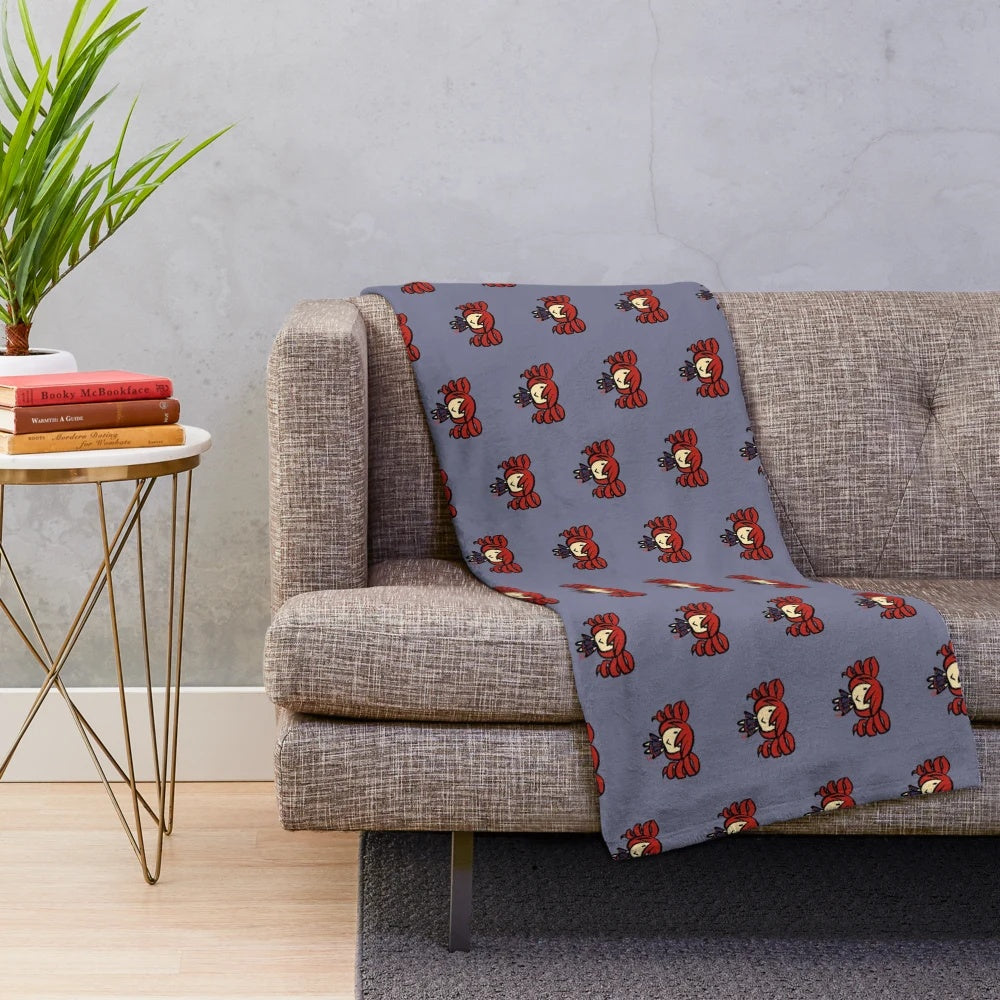 Teto Kasane anime-style plush blanket