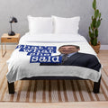 A plush, soft blanket featuring a "That's What She Said" quote from the popular TV show The Office