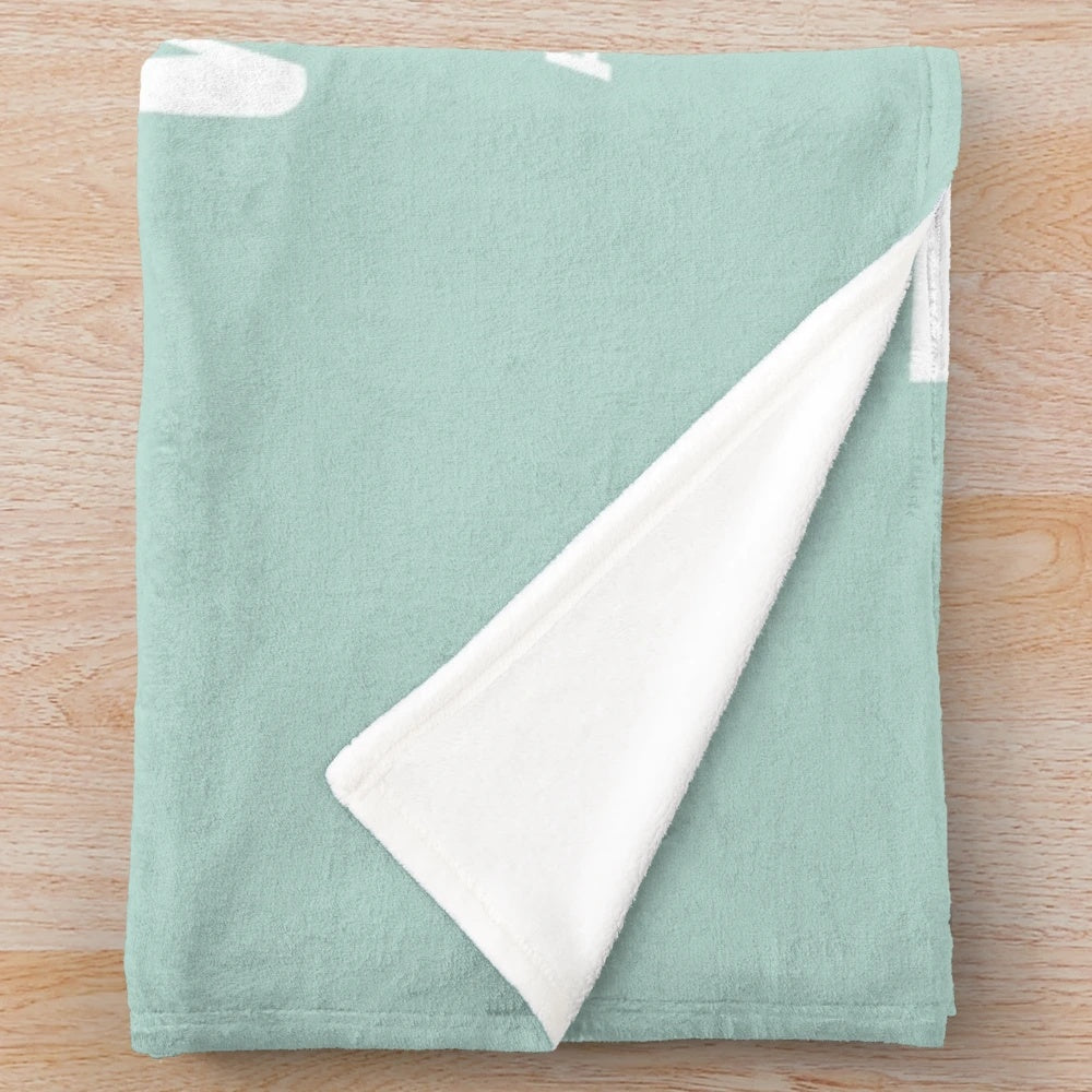 Soft and comfortable plush blanket featuring "The Bones are Their Money" design for i think you should leave and SNL fans