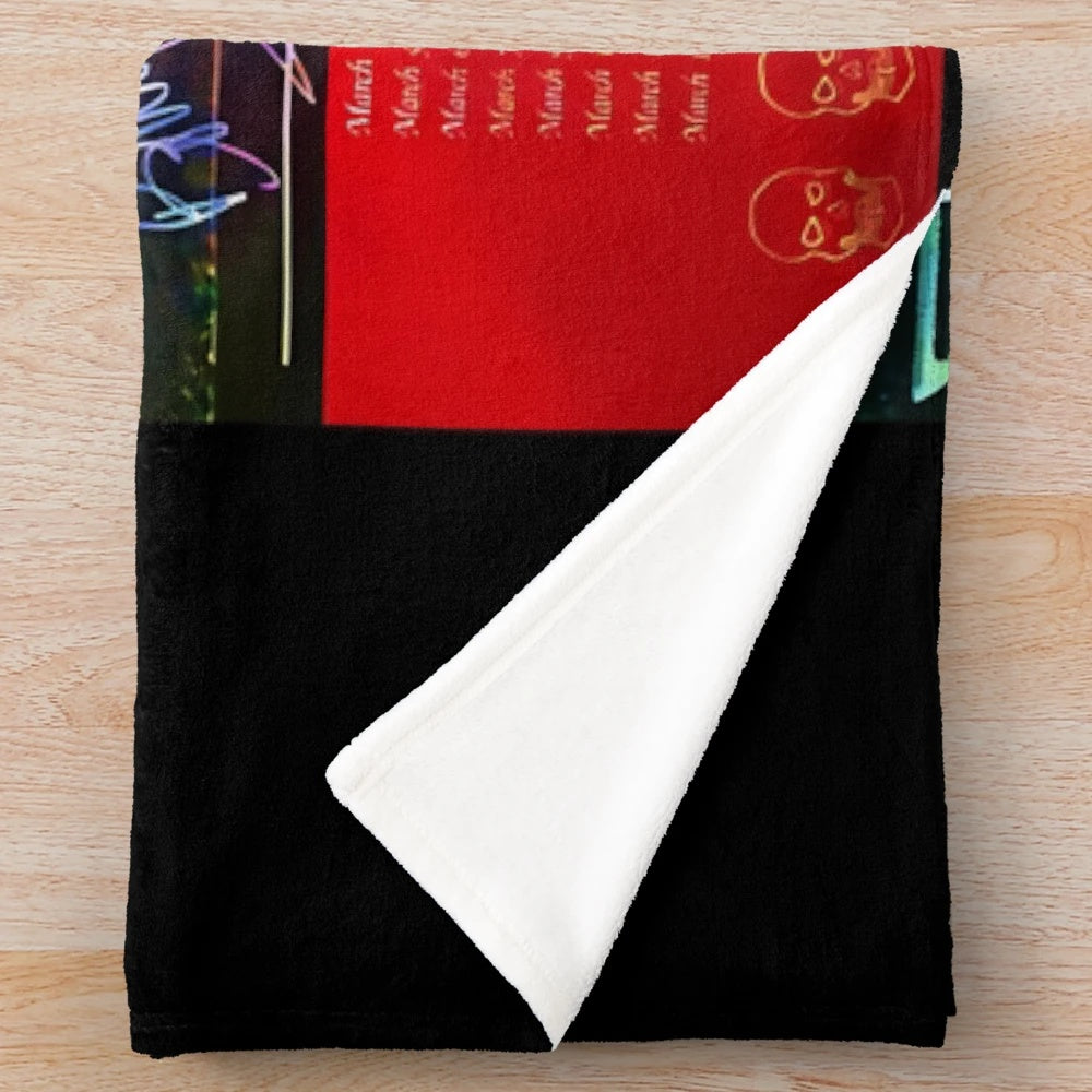 The Cult Band Plush Blanket