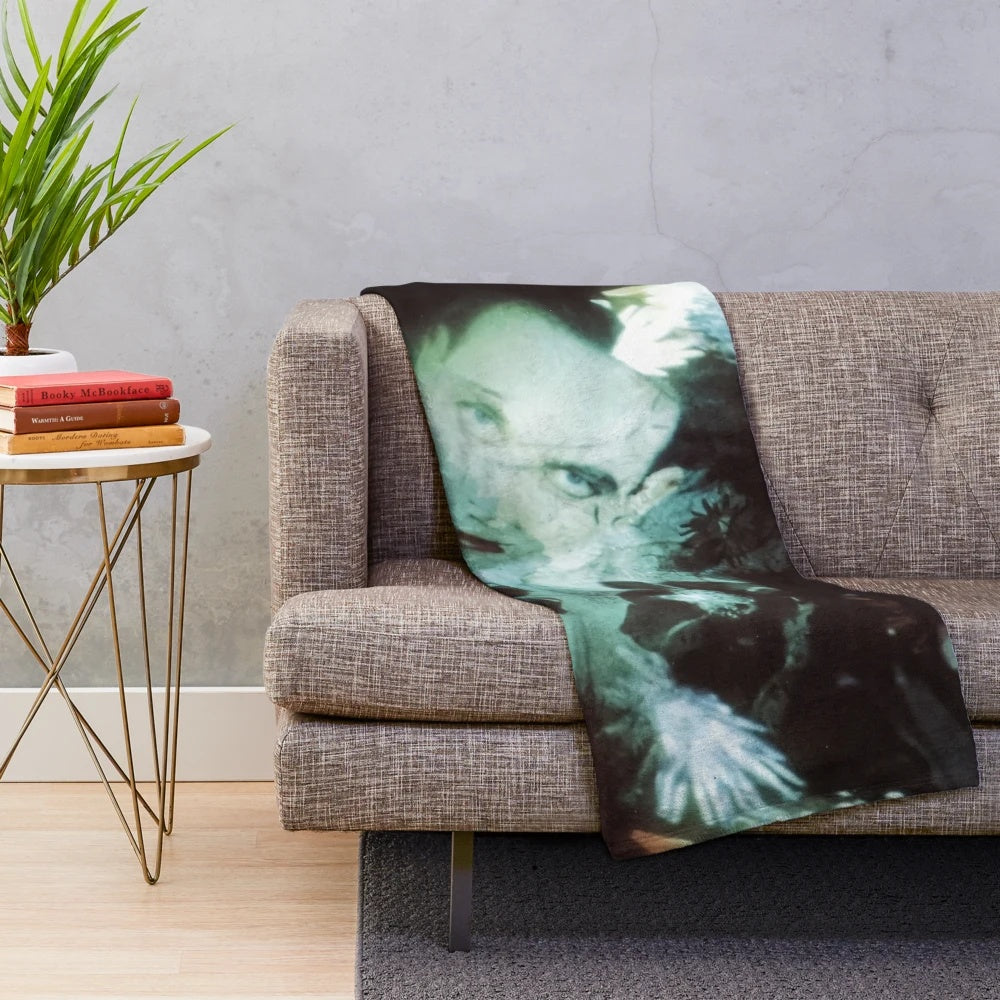 Soft plush blanket featuring The Cure's iconic Disintegration album artwork