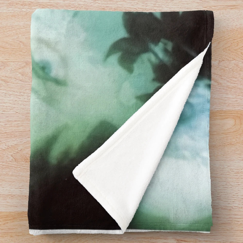Soft plush blanket featuring The Cure's iconic Disintegration album artwork