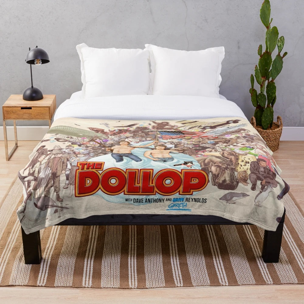 The Dollop 2018 Plush Blanket - Soft and Cozy