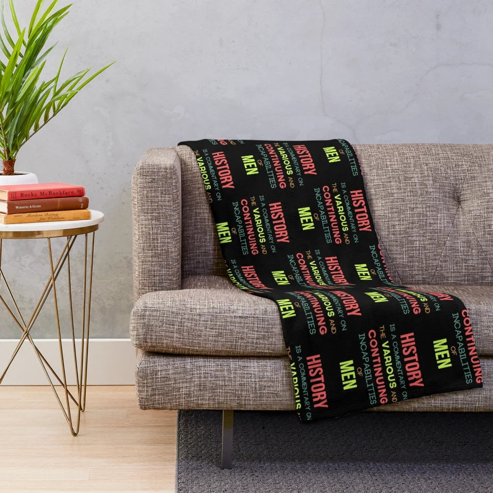 The History Boys inspired plush blanket