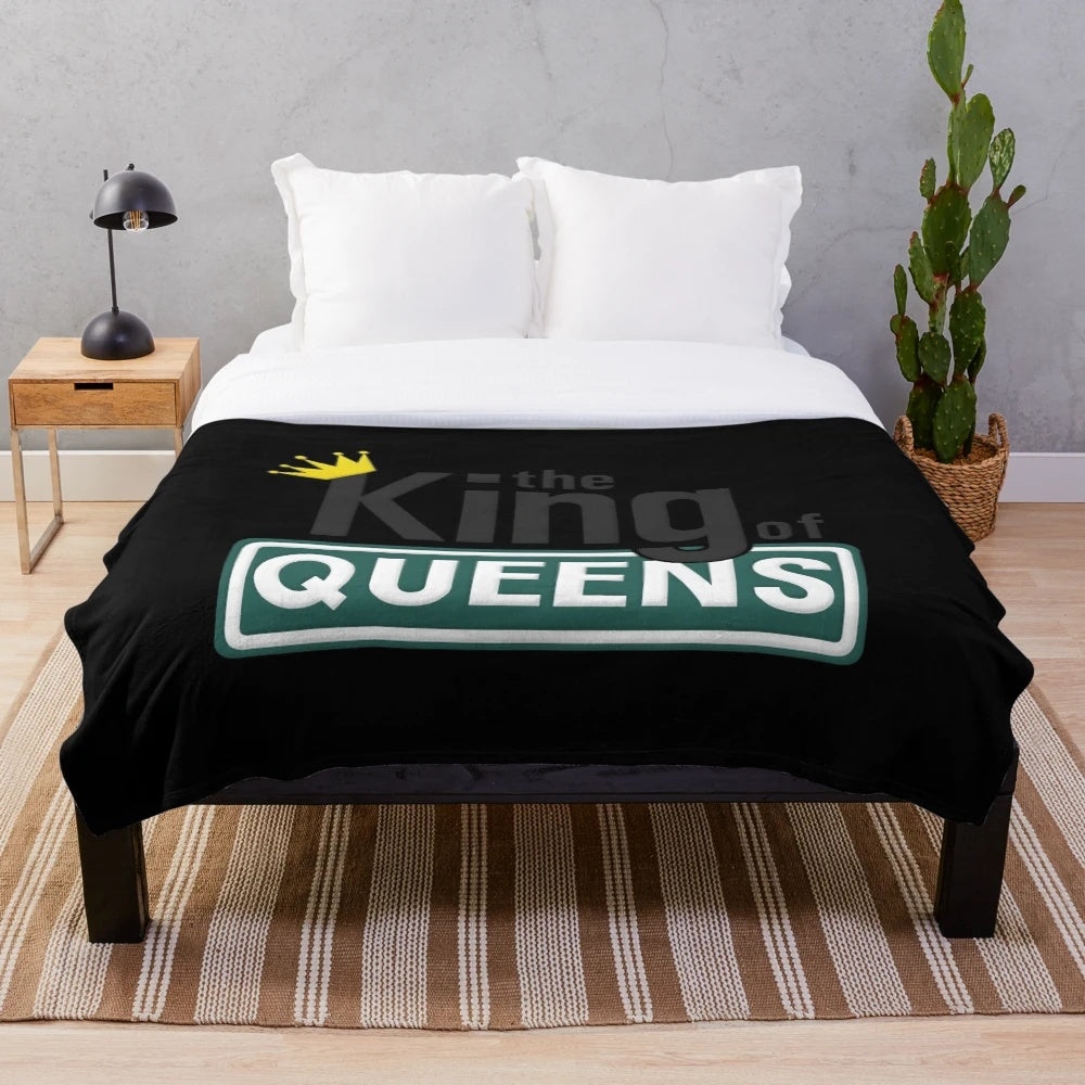 The King of Queens inspired plush blanket