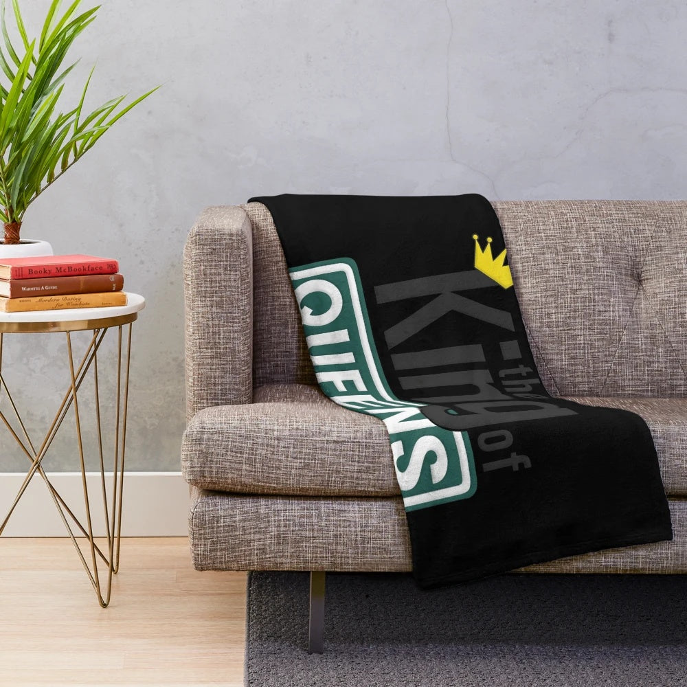The King of Queens inspired plush blanket
