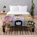 The Loud House inspired plush blanket for kids