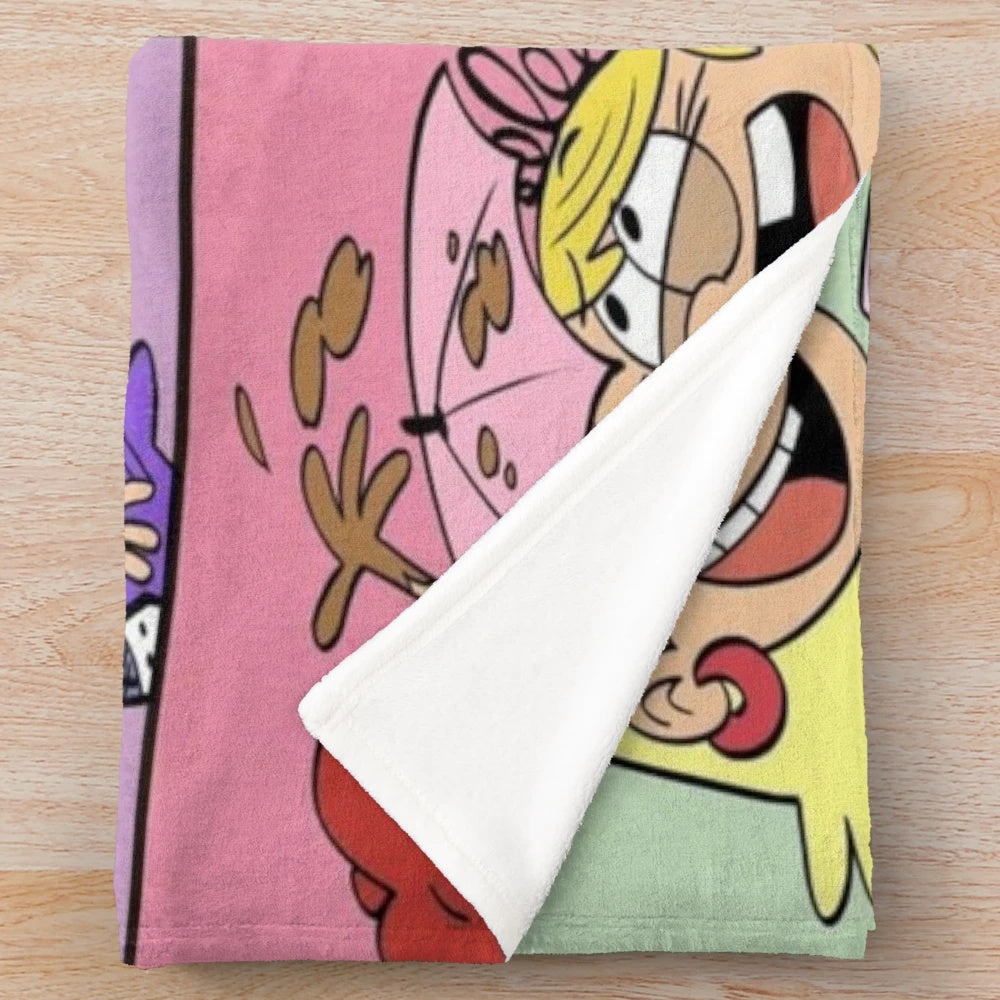 The Loud House inspired plush blanket for kids
