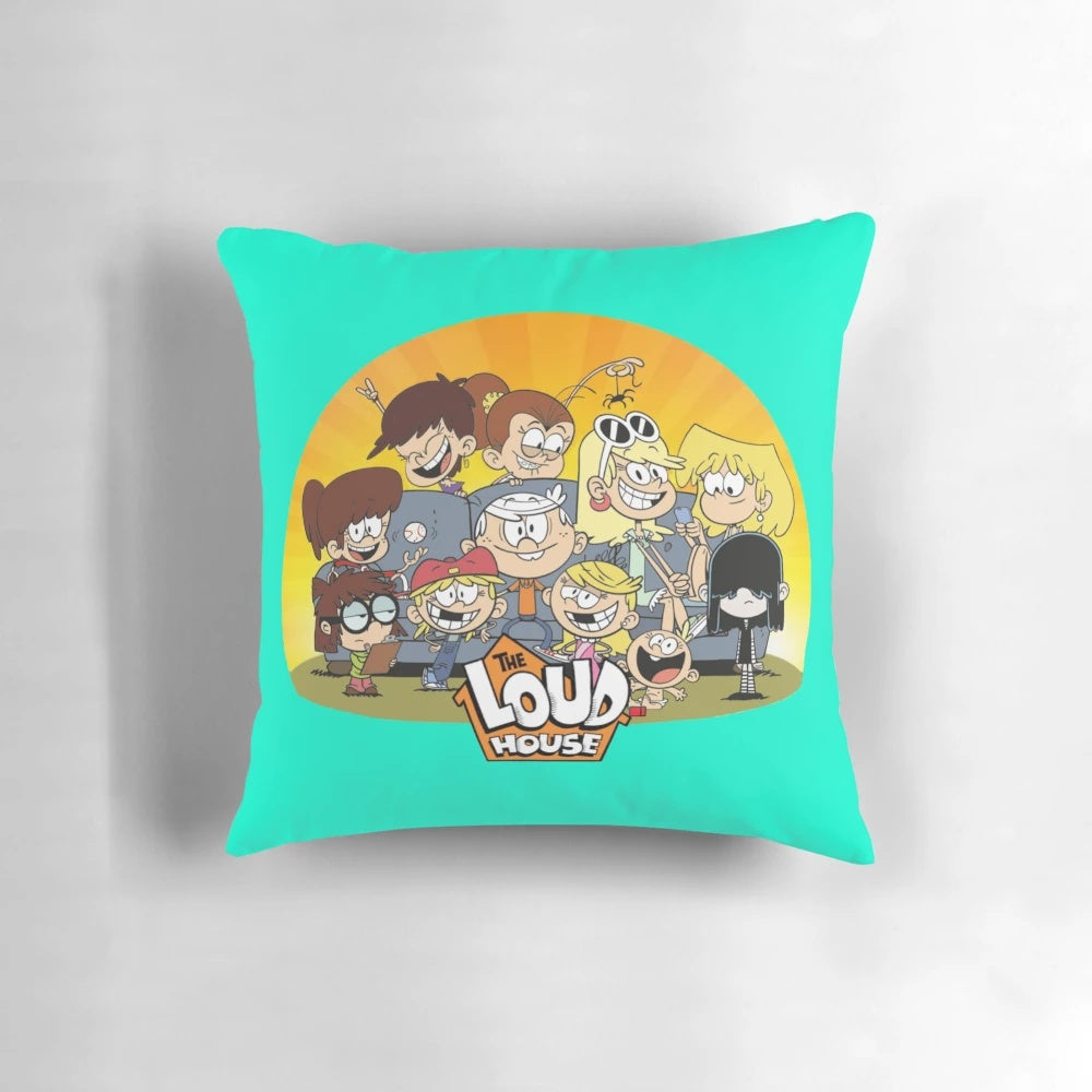 The Loud House Pillow featuring the beloved characters from the Nickelodeon cartoon series