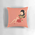 Plush Pillow Featuring Characters from the Classic Sitcom "The Nanny