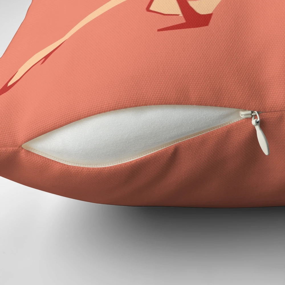Plush Pillow Featuring Characters from the Classic Sitcom "The Nanny